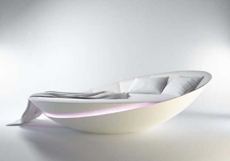 Sleep-In Bed | Cama futurista que gira 360 grados