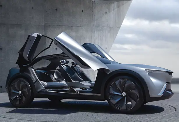 Buick Electra | Coche conceptual totalmente eléctrico con puertas de alas de mariposa