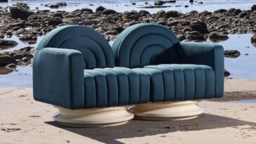 Muebles de exterior inspirados en el surf