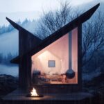 Esta pequeña cabaña modular es el escape perfecto para conectar con la naturaleza