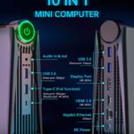AMR5 Mini Gaming PC: Potente y Compacto con Ryzen 7 5800U