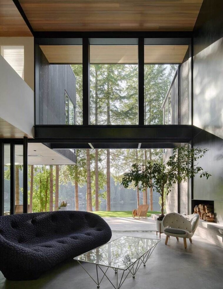 Treehouse Camp Residence | Casa moderna y sofisticada en Redmond, Washington inspirada en Minecraft