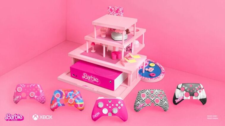 Consigue una Xbox Series S de Barbie pink exclusiva