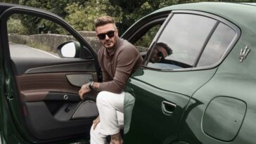 David Beckham personaliza la colección Fuoriserie de Maserati
