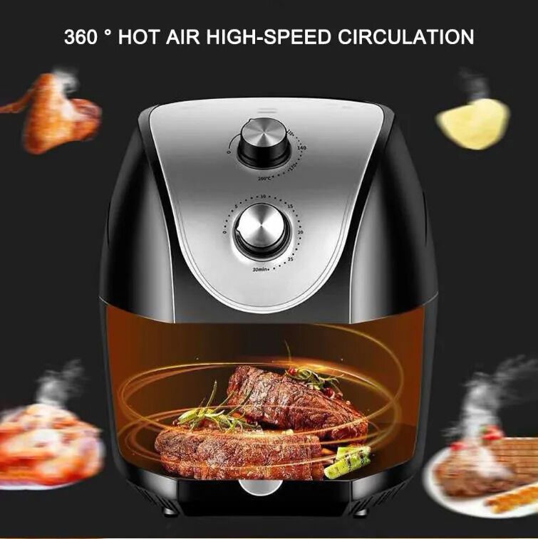 Freidora de Aire ABS Sports para Cocinar Sin Aceite