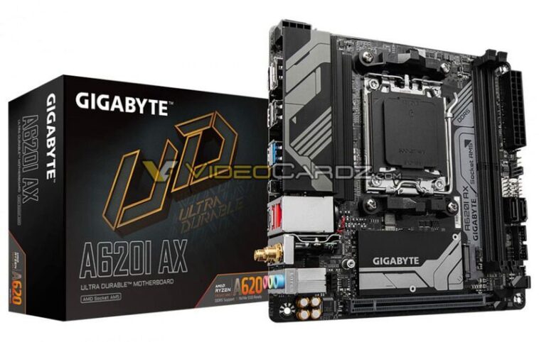 Gigabyte A620I AX: Motherboard mini-ITX con Ryzen 7000 y DDR5