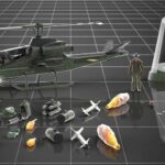 "Helicóptero Dragonfly de G.I. Joe: juguete detallado con luces"