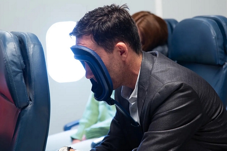 HypNap Trurest | La almohada de viaje más loca para dormir en aviones