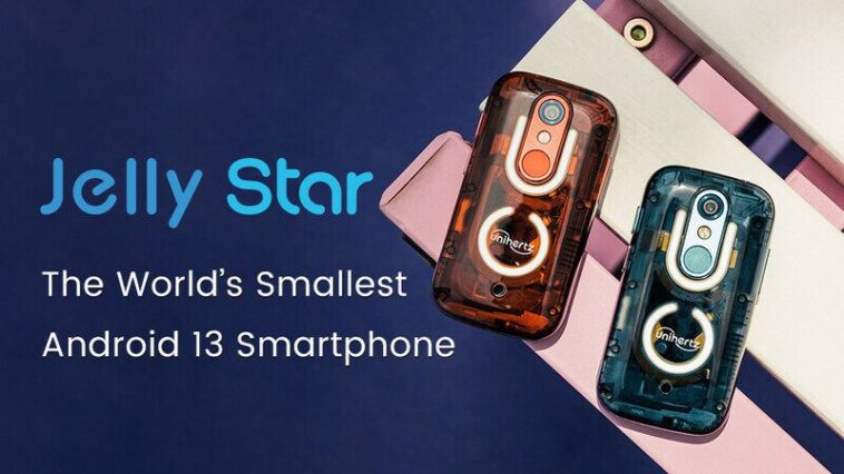 "Jelly Star: El smartphone más pequeño del mundo"