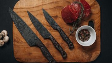 Juego de cuchillos Benchmade Camo Copper Fatcarbon Edition