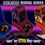 Mini máquinas arcade Coleco Revival con diseño retro