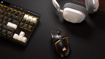 "Mouse Gaming Inalámbrico CORSAIR DARKSTAR: 15 Botones Programables y Sensor Óptico de 26,000 DPI"