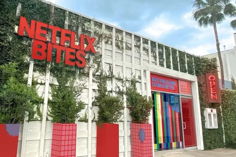 Netflix Bites | Restaurante pop-up inmersivo en LA