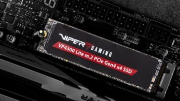 Nueva SSD de alta velocidad VP4300 Lite de Patriot para gaming y creatividad