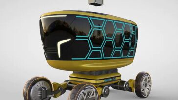 Robótica de entrega: el futurista vehículo 'Buzzy Bot' para distribución eficiente
