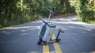 Scooter eléctrico ALIEN-ISH ONGO: versátil y plegable