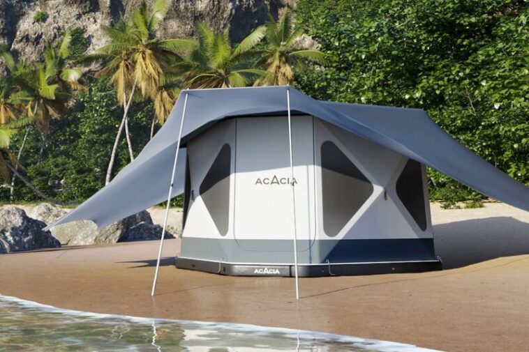 Space Acacia | Refugio de camping todo en uno