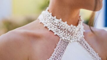 Vestidos de novia impresos en 3D con diseños geométricos