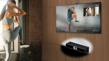 Webcam inteligente VC23GA para smart TVs LG