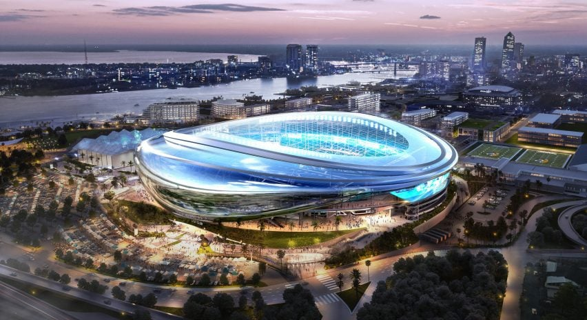 Renovación del estadio de Jacksonville: diseño futurista y sostenible