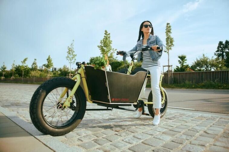 Bicicleta eléctrica 'Cargo Buddy' de Ruff Cycles: potencia y versatilidad para cualquier viaje