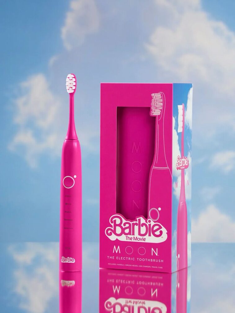 El cepillo eléctrico Moon, potente pero suave, con diseño Barbie, edición limitada
