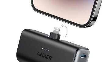 Power Bank Anker Nano con conector Lightning | ¡Carga tu iPhone sin cables!