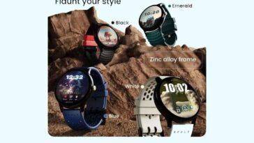 Smartwatch Boult Striker Plus: Diseño circular y resistencia IP67