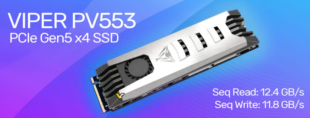 SSD Viper PV553 PCIe Gen 5: Velocidad y rendimiento extremo